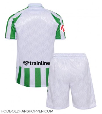 Real Betis Hjemmebanetrøje Børn 2024-25 Kortærmet (+ Korte bukser)
